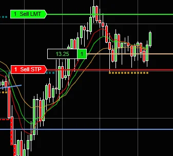 One of Michael's old futures trades, screenshot 3
